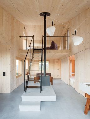 Swiss Alpine Cabin Reconstruction