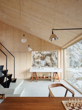 Swiss Alpine Cabin Reconstruction