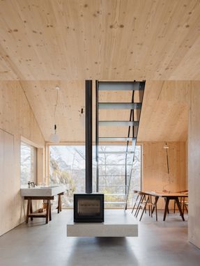 Swiss Alpine Cabin Reconstruction