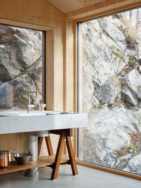 Swiss Alpine Cabin Reconstruction