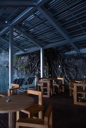 Mountain Alley Rooftop Teahouse Pavilions
