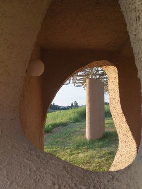 A Discovery Pavilion In The Longyou Wetlands