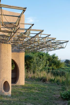 A Discovery Pavilion In The Longyou Wetlands