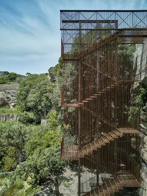 Landscape Staircase In The Vall Del Pardís