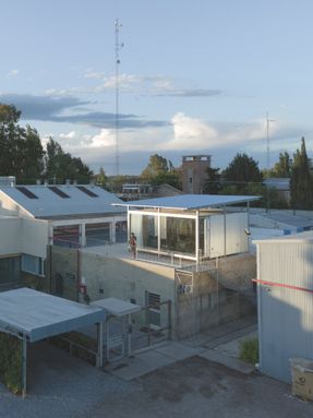 Office Above The Pool