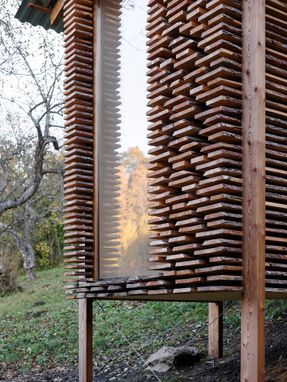 Wood-Stack Sauna Zaježová