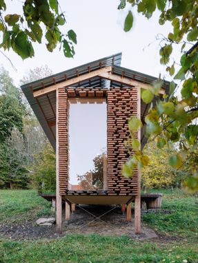 Wood-Stack Sauna Zaježová