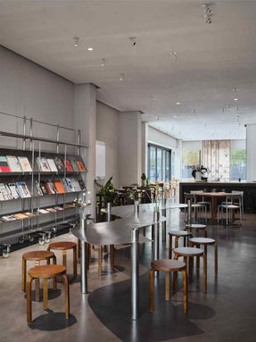 Jer Café At Tselinny Center Of Contemporary Culture
