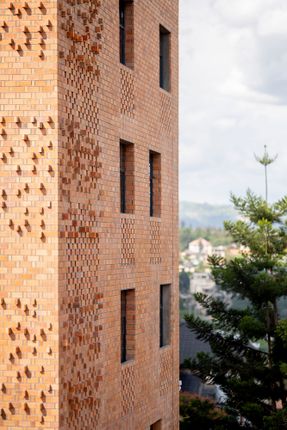 Brick Tower Mixed Use Building