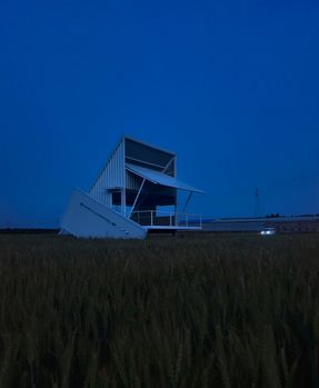 A White Barn