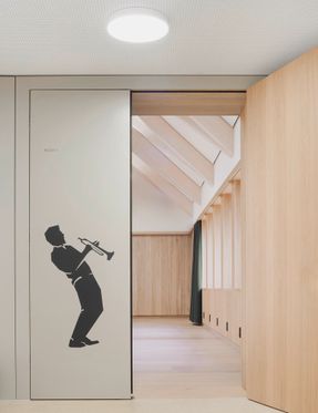 Educational Center With An Adult Education School, Music School And Kindergarten