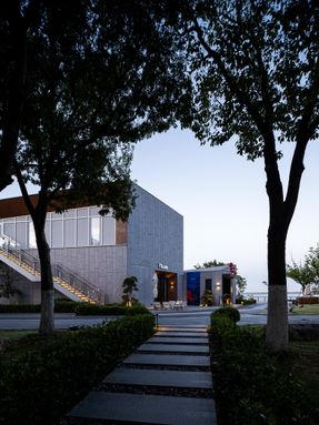 Clustered Rocks Court & Floating Leaf Pavilion