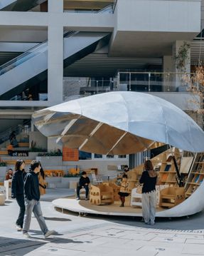 Shell Book Pavilion