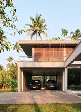 Louvered House