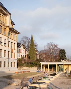 Collège Des Parcs School Extension And Two Sport Halls