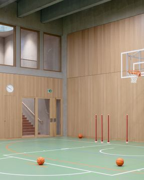 Collège Des Parcs School Extension And Two Sport Halls