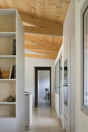Modular House With A Sloping Facade