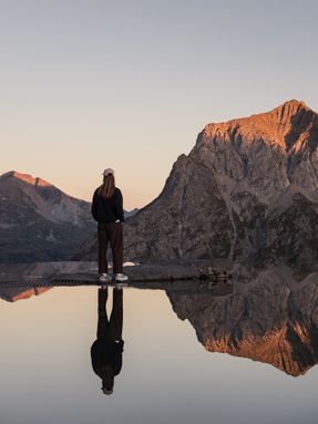 Lech Mountain Mirror