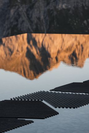 Lech Mountain Mirror