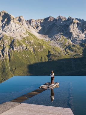 Lech Mountain Mirror