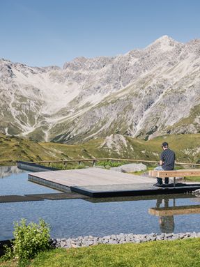 Lech Mountain Mirror
