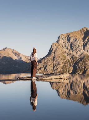 Lech Mountain Mirror