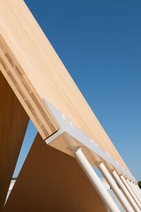 Onodatesho Pavilion At The 76th Japan's National Tree Planting Festival