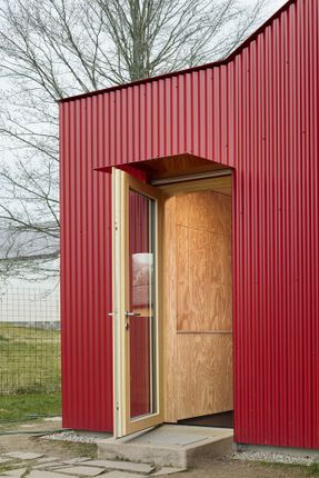 House With A Red Addition