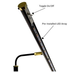Cocoweb Customizable LED Piano Desk - Table Lamp