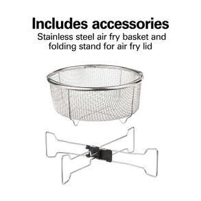 Hamiltonbeach Air Fry Lid For 6 And 8 Quart Pressure Cookers