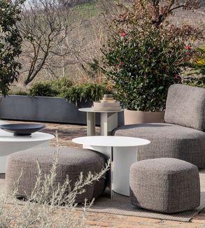 Flou Pierre Outdoor Pouf