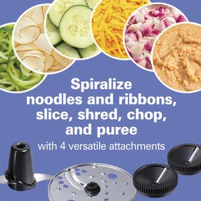 Hamilton Beach® 10 Cup Spiralizing Food Processor