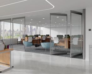 Modernfold Pureview® Movable Glass Wall Systems