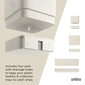 Umbra Cubiko Wall Plante