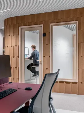 Greenmood Parenthese Acoustic Cork Wall
