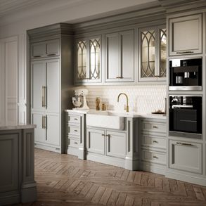 Lusso Palmetto Carrara Belfast Marble Polished Kitchen Sink 1000