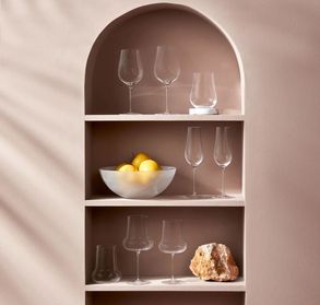 Nude Glass Ghost Zero Tulip Red Wine Glass