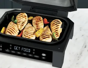Ninja® Foodi® Smart XL 6-in-1 Indoor Grill & Air Fryer with Built in Thermometer