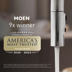 Moen Spot Resist Brushed Nickel One-Handle High Arc Bathroom Faucet