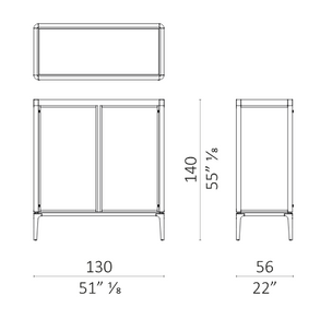 CeccottiCollezioni Full Cabinet High