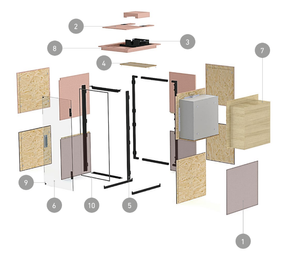Casala Boston Workpod Divider