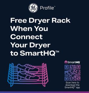 Ge Appliances Ge Profile™ Energy Star® 7.3 Cu. Ft. Capacity Smart Electric Dryer With Steam And Washer Link