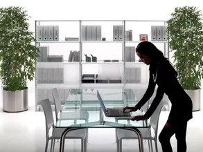 Rexite Nox Flora Steel Vase