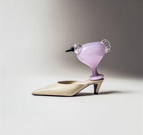 Iittala Leppäinen 190x165mm Light Lilac Decor