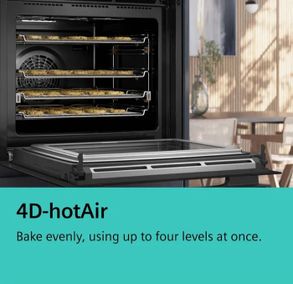 Siemens Iq700 Built-in Oven With Added Steam And Microwave Function 60 X 60 Cm Black
