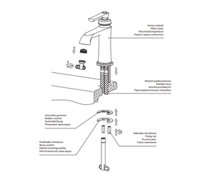 Omnires Armance Bidet Mixer