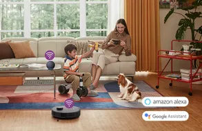 Eureka Bagless Robot Vacuum, Nere10sw