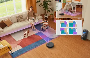 Eureka Bagless Robot Vacuum, Nere10sw