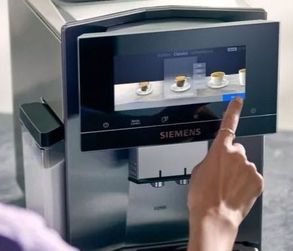 Siemens Bean to cup coffee machine EQ900 Black, Removable water tank
