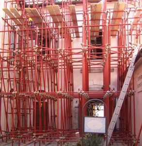 Pilosio T&c Easy And Versatile Traditional Scaffolding